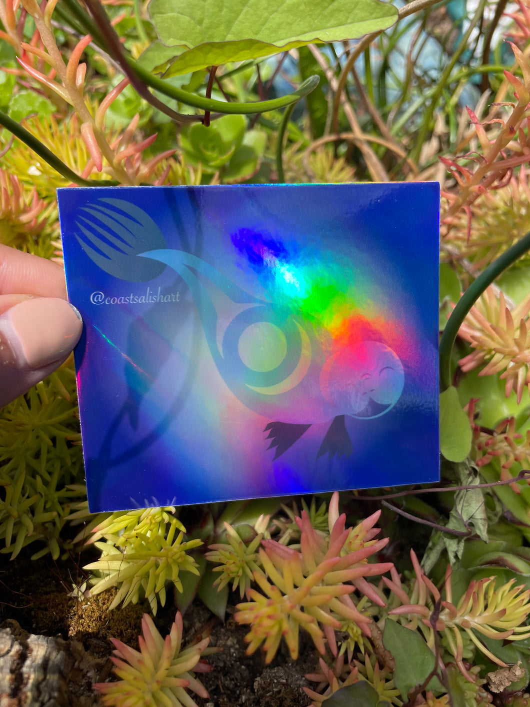 Holographic Seal sticker