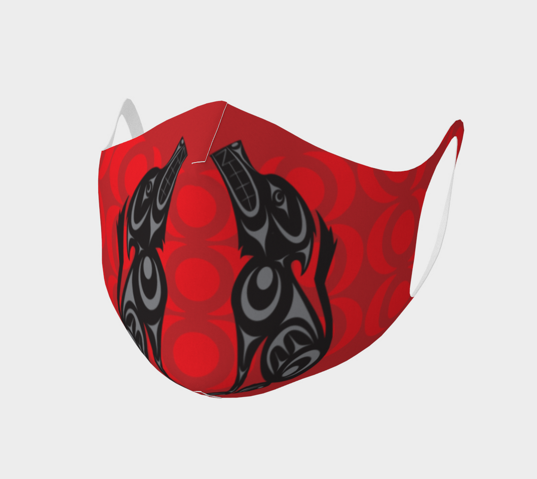 Red Wolf Mask