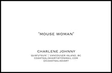 Load image into Gallery viewer, Mouse Woman - Blank Art Card
